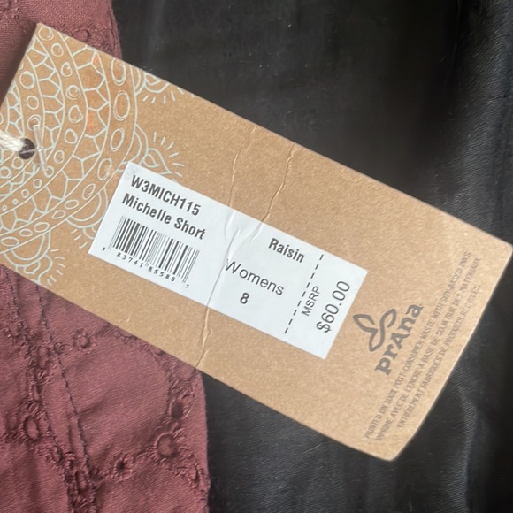 NWT Prana shorts - Picture 4 of 4